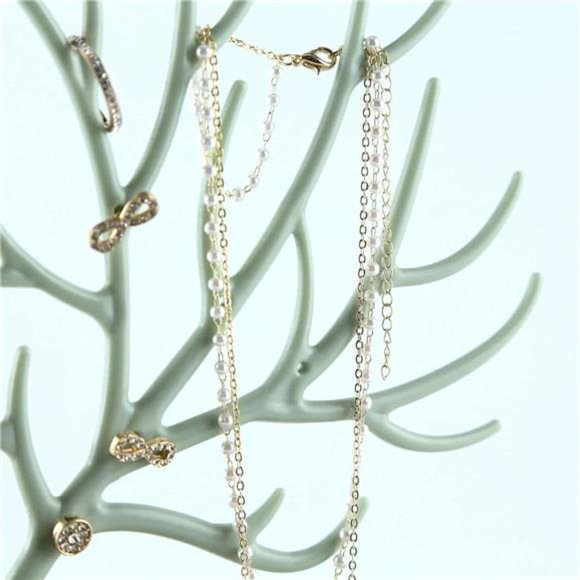 Jewelry DisplayStand with Aluminium alloy handle,TreeTower RackHanging Organizer - Picture 6 of 8